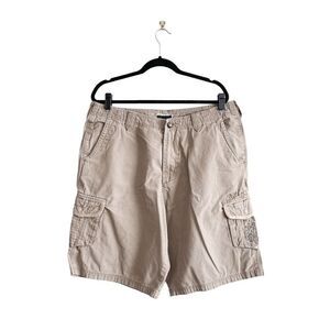 Billabong Mens Mid-Rise Heavyweight Cargo Shorts Brown Size 36